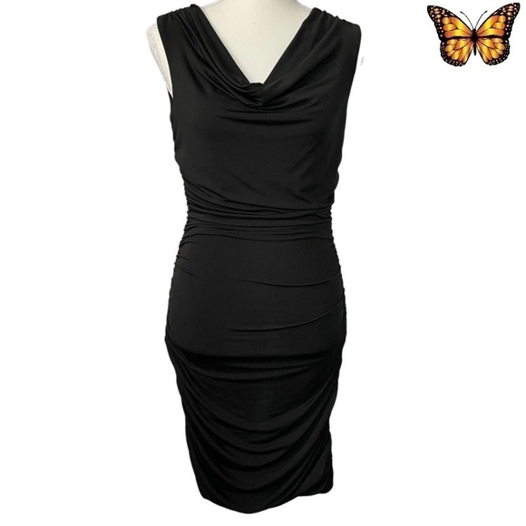 Reitmans Cowl Neck Sleeveless Body Con Dress Size Extra Small - Picture 1 of 9